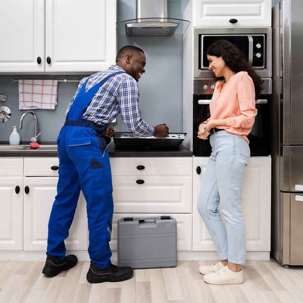 can you provide an estimate for cooktop repair before beginning any work in Walton